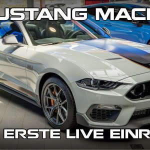 Mustang MACH 1 - Der erste Live Eindruck